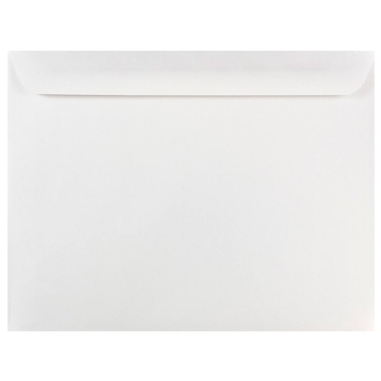 JAM Paper 10" x 13" White Booklet Envelopes, 50ct.